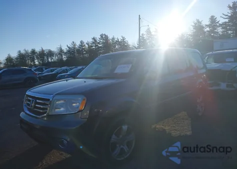 2012 Honda Pilot Ex-L из США, поврежденный, VIN 5FNYF4H51CB032003